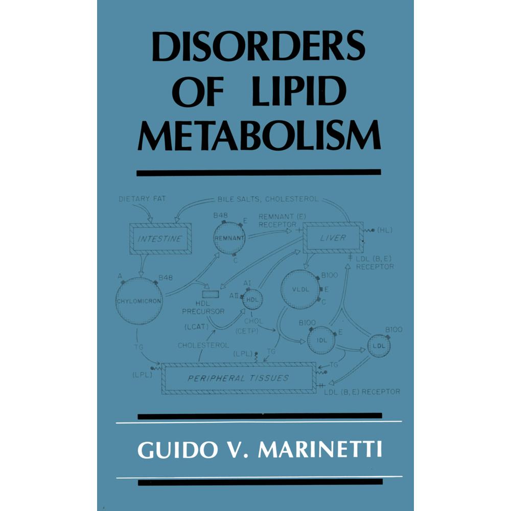 Disorders of Lipid Metabolism, Fachbücher von G. V. Marinetti