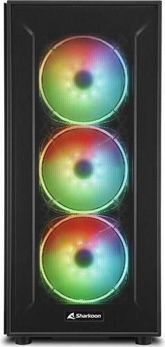 Actual product image Sharkoon TG6M RGB Tower (ATX, mATX, Mini-ITX)