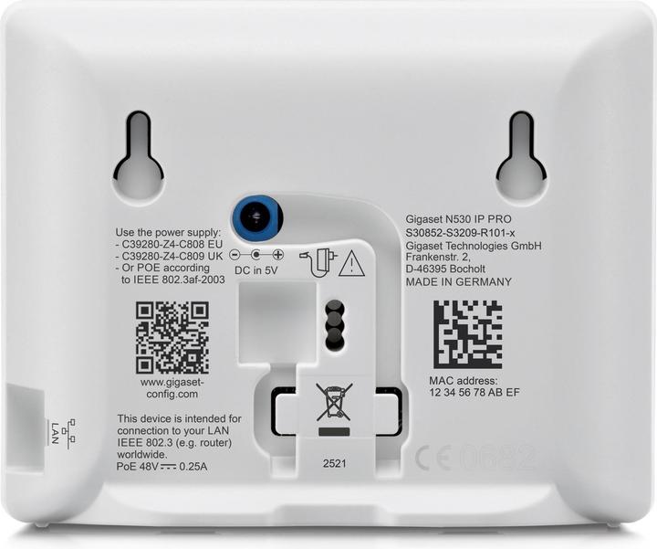 Actual product image Gigaset PRO bundle consisting of N530 IP PRO DECT base station plus S700H DECT handset