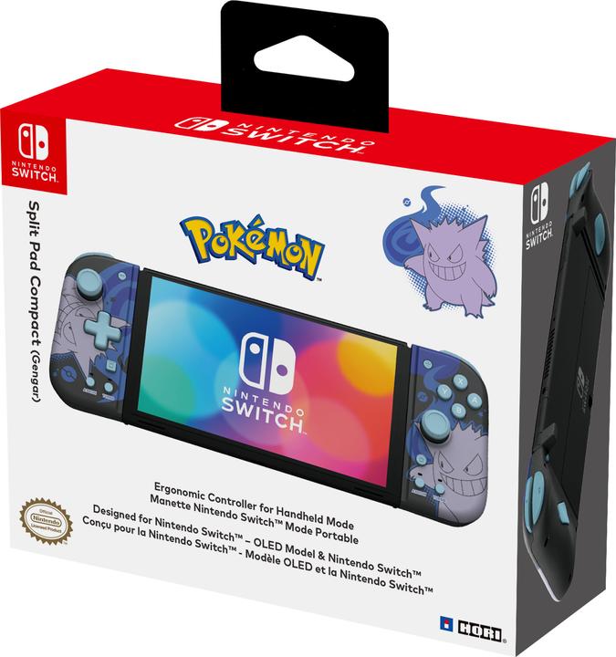 Actual product image HORI Split Pad Compact - Gengar (Switch OLED, Switch)