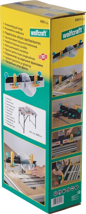 Actual product image wolfcraft Parallel Milling Guide for MASTER cut Machine Tables (13.80 cm)