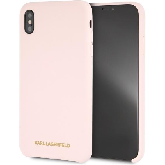 Karl Lagerfeld Case (Apple iPhone XS Max), Smartphone Hülle, Pink