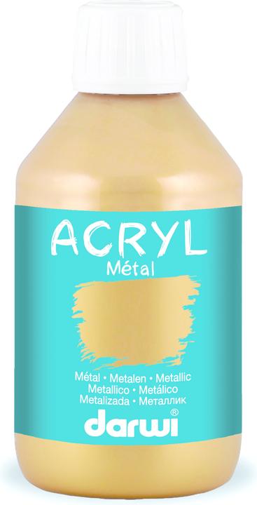 Produktbild Clairefontaine Farbe Acryl Metal (Gold Acrylfarbe, 250 ml)