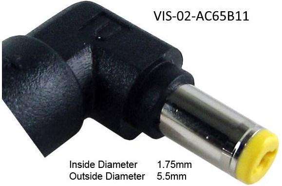 Produktbild Vistaport Netzteil 65 W Acer/Fujitsu 5.5 mm Stecker (65 W)
