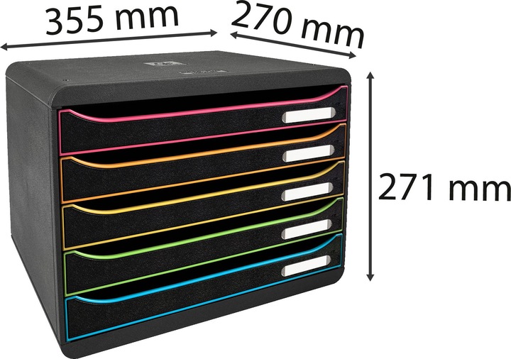 Produktbild Exacompta Stapelbare Boxen (A4+)