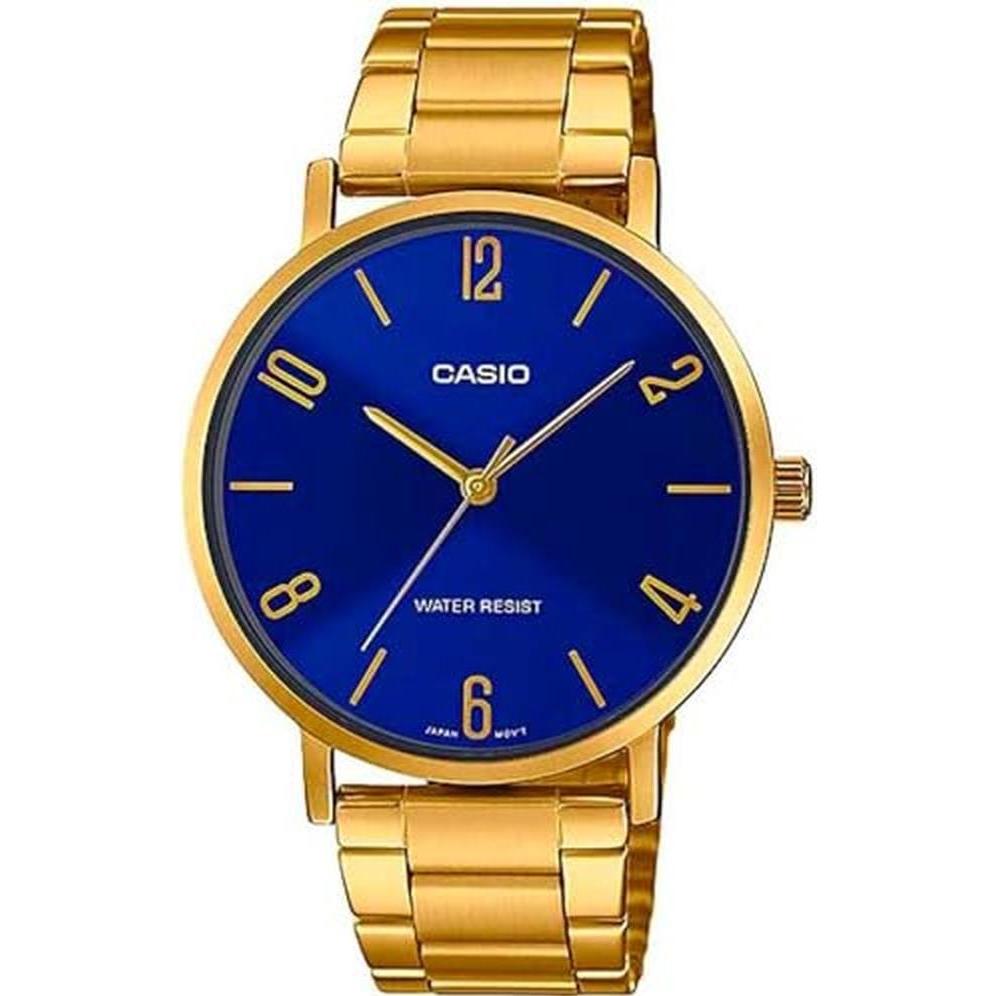 Casio Oro Logio Da Polso, Ltp-Vt01g-2B, (Orologio Da Polso Analogico, 34 Mm)