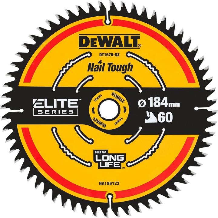 Actual product image DeWalt Handheld circular saw blade