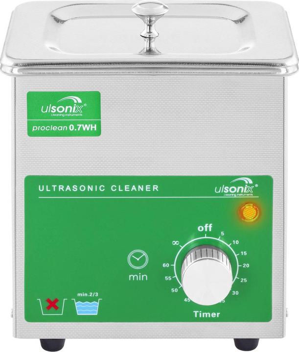 Actual product image Ulsonix Ultrasonic Cleaner- 0,7 litres - Basic (40 kHz, 0.70 l)