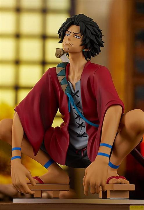 Actual product image Good Smile Company Samurai Champloo Pop Up Parade L PVC Statue Mugen 13 cm