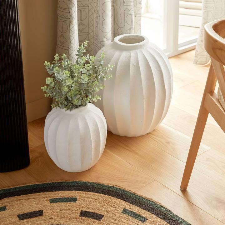 Produktbild Atmosphera Vase Amia, 28 cm, white