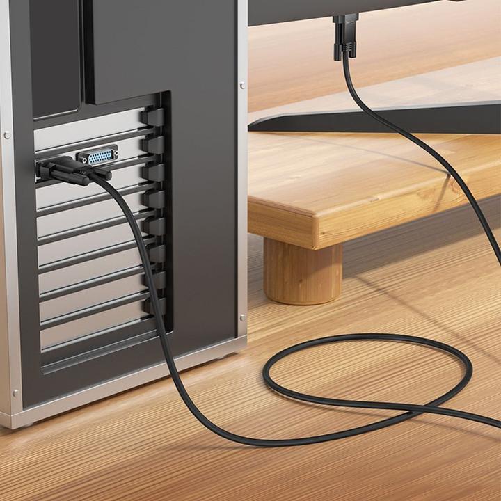 Image du produit Hoco Cable cable VGA (male) to VGA (male) HD 1080p US11 2 m black (2 m)