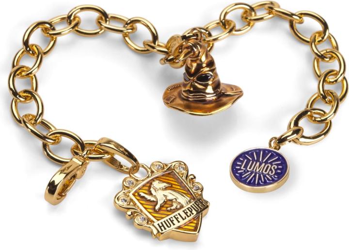 Produktbild Noble Collection Harry Potter - Lumos Hufflepuff Talisman Bracelet (20 cm)