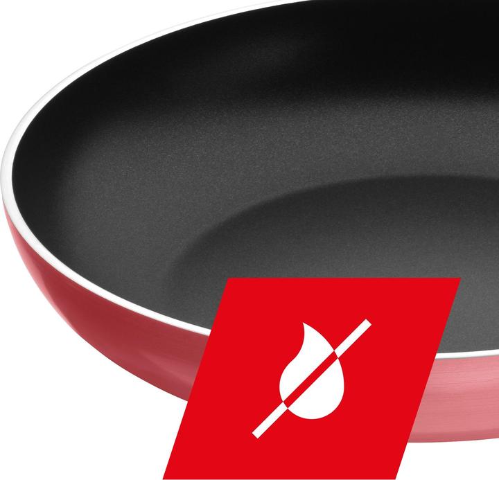 Actual product image Silit Antihaft Pfanne Bratpfanne 28cm Belluna Aluminium beschichtet rot (Frying pan, Aluminium, 28 x 48 cm)