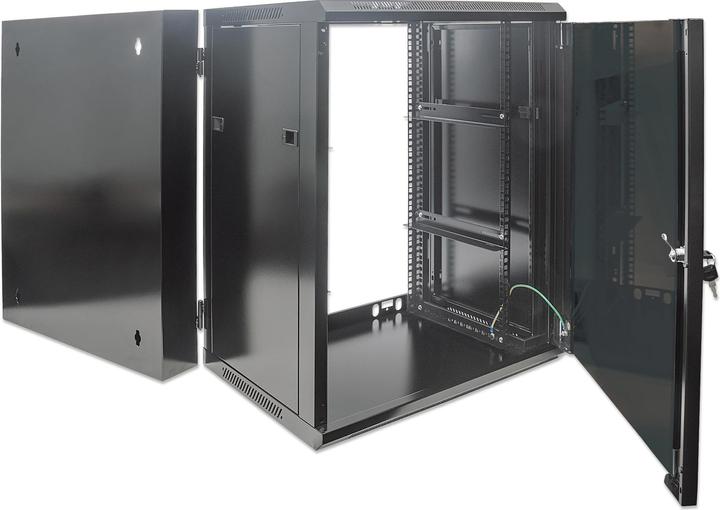 Actual product image Intellinet 19" wall distributor with swivel frame (15 RU, 19 inch rack)