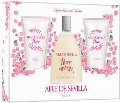 Image du produit Instituto Español Instituto Espanol Aire De Sevilla Rosas Eau De Toilette Spray 100 Ml Set