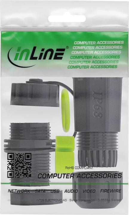 Immagine prodotto InLine Patchkabelkupplung (CAT6a)