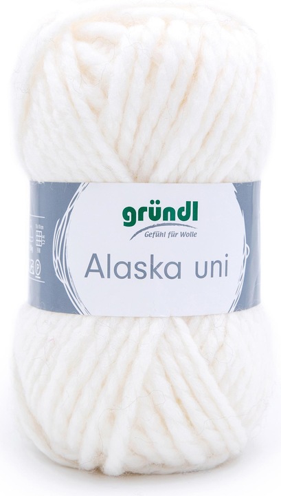 Actual product image Gründl Alaska uni, 100 g (75 m)