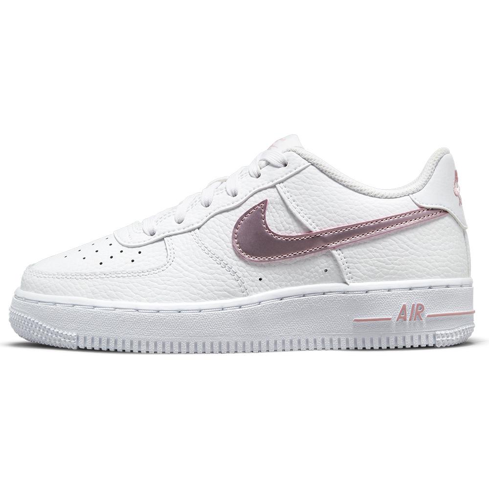 Nike, Unisex, Sneaker, AIR FORCE 1 BAMBINI (GS), Bianco, (35.5)