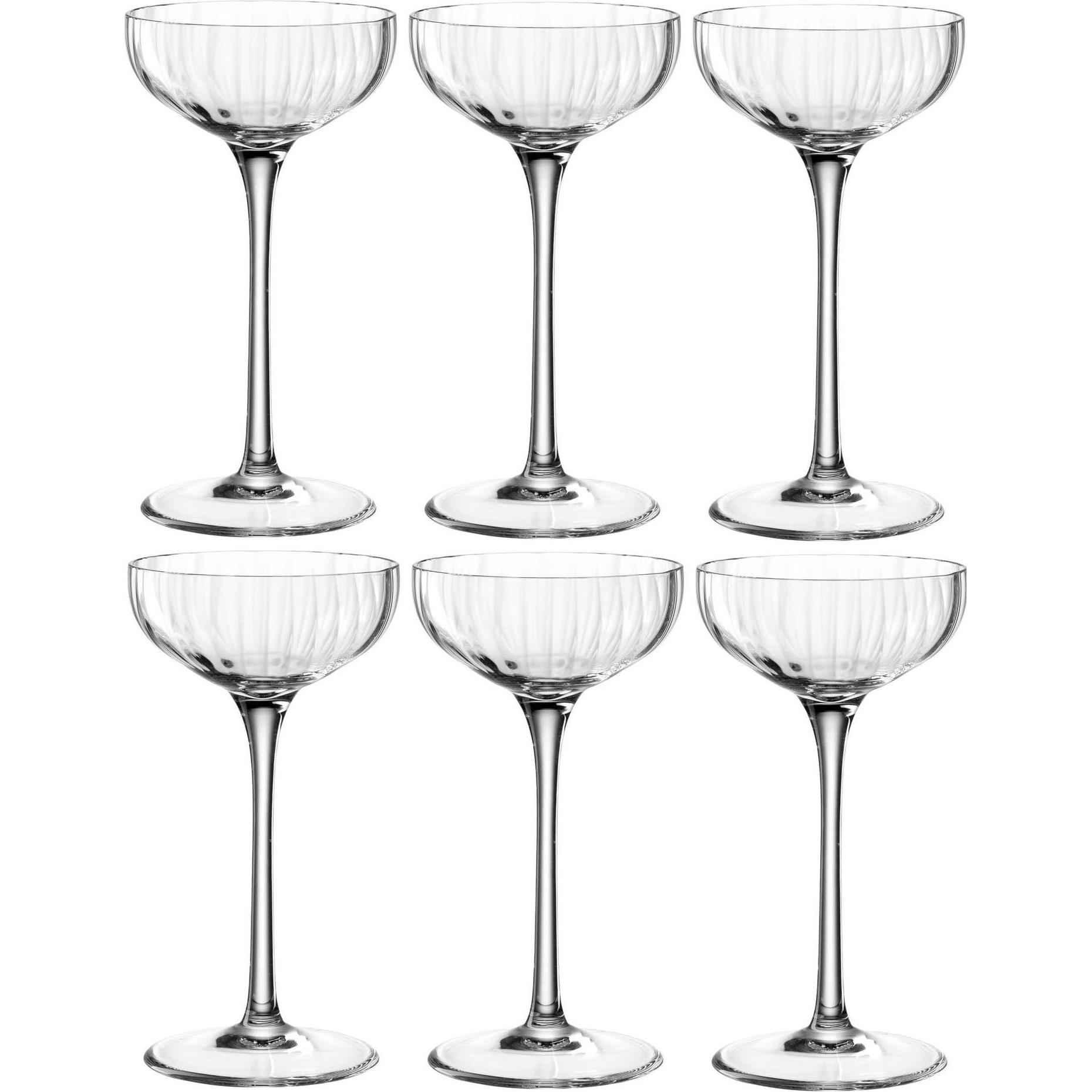 Leonardo Likörglas Poesia 90 ml, 6 Stück, Transparent, Cocktailgläser, Transparent
