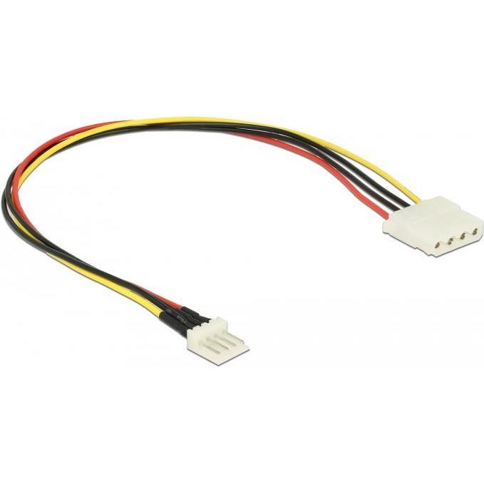 Thumbnail - Delock Netzteil interne Stromversorgung, 4-polig (W) bis 4-Pin-Mini-Stromversorgungsstecker (M), Interne Kabel (PC)