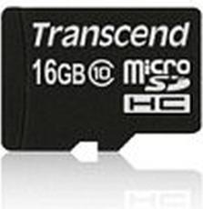 Transcend 16GB MICROSDHC CLASS 10 UHS-I (16 GB, microSDHC, U1, UHS-I)