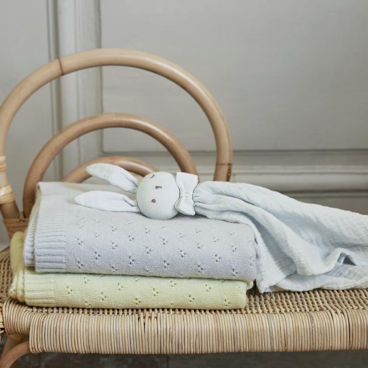 Image du produit Elodie Couverture de bébé Pointelle (100 x 75 cm)