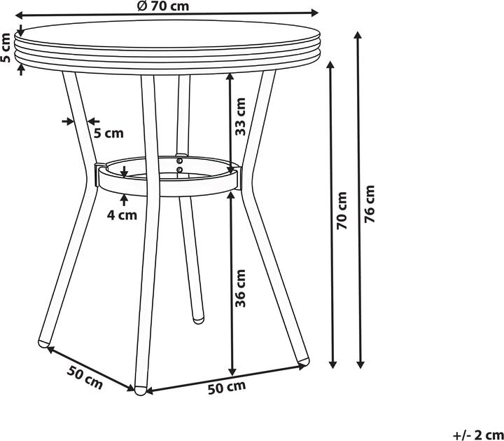 Produktbild Beliani Rifreddo