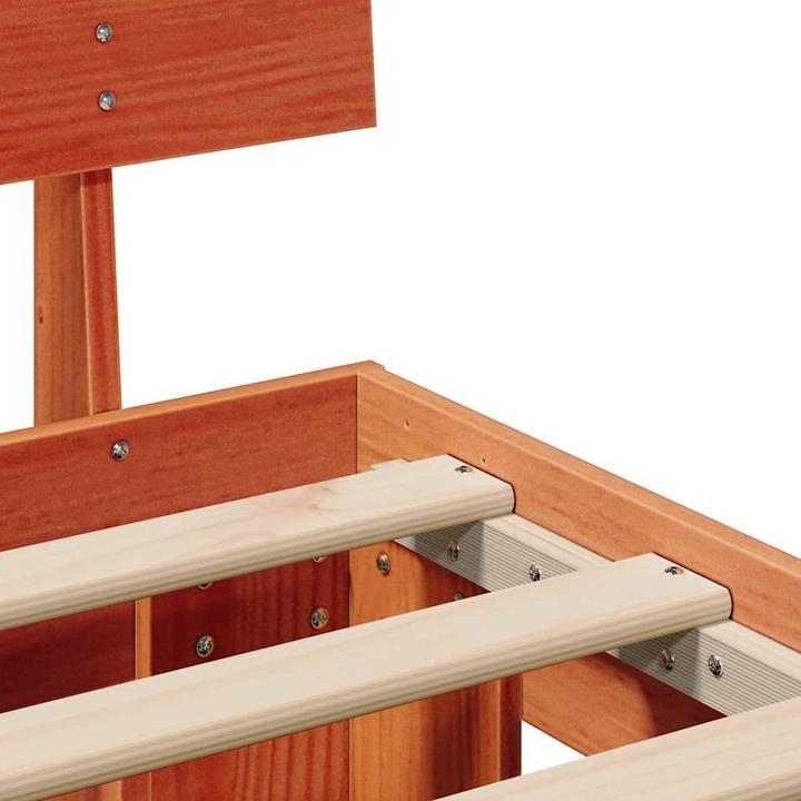 Actual product image vidaXL Holzbett (150 x 200 cm)