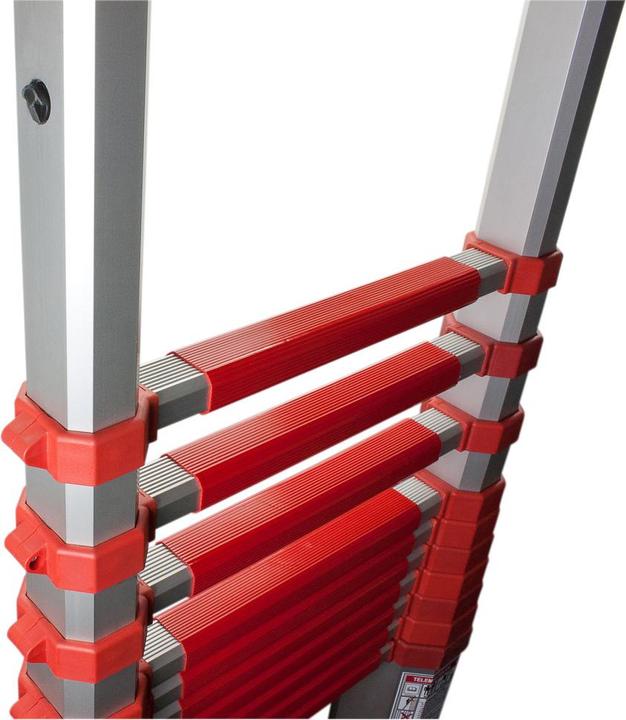 Image du produit TeleMaster Echelle télescopique selon EN 1147, rouge, 350 cm