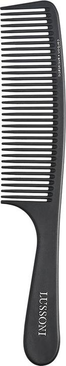 Produktbild Tools for Beauty T4B LUSSONI Carbon Anti-Static and Break-Resistant Handle Comb with Wide Teeth for Thin and Thick Ha