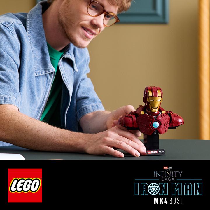 Actual product image LEGO Iron Man MK4 (LEGO Marvel)