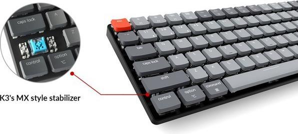 Keychron K3 (DE, Wireless)