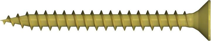 Actual product image Reisser R2 plus chipboard screws, flat countersunk head, TX, full thread, 4.5 x 35, steel, galvanised (200 Screws per piece)