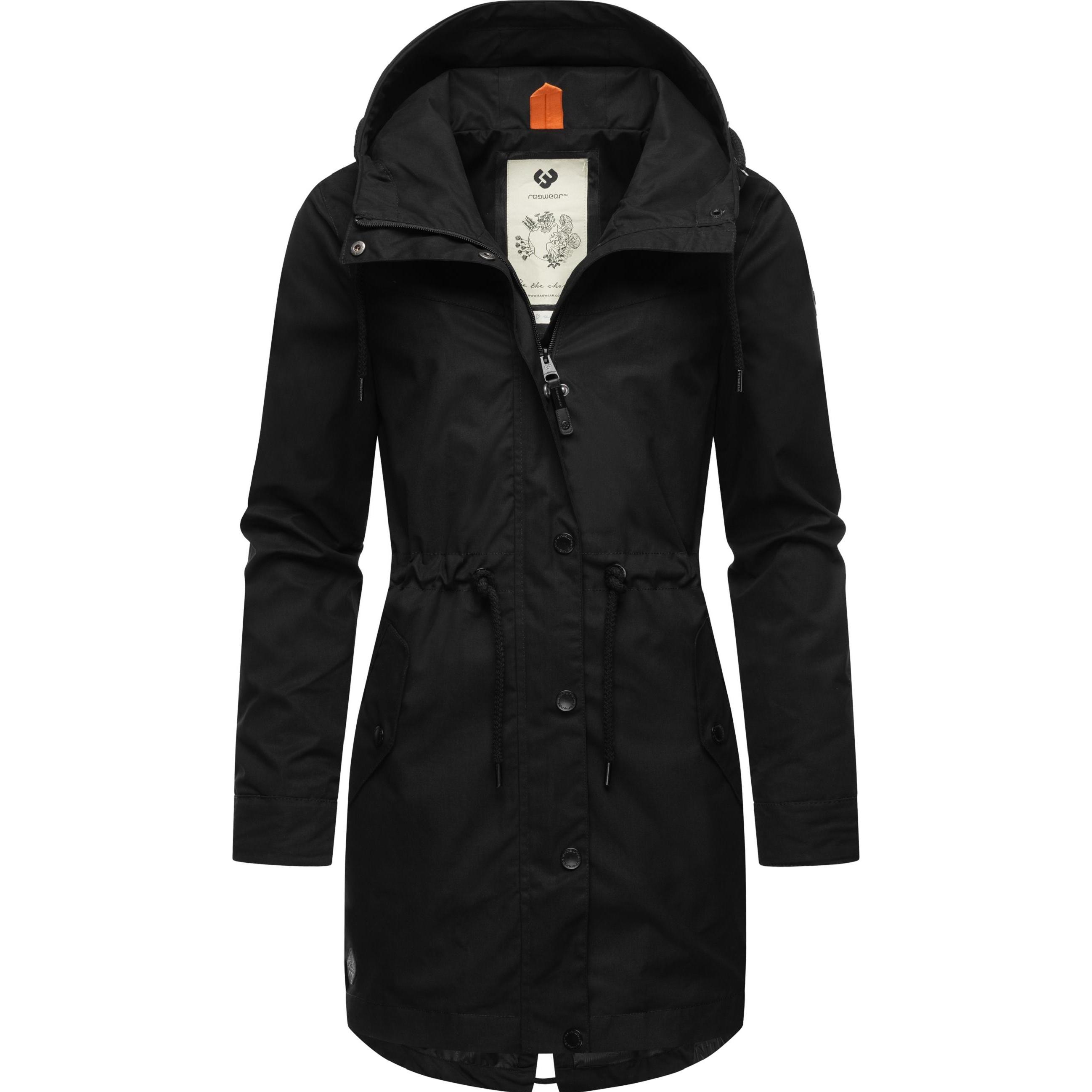 Ragwear, Damen, Jacke, Canny (3XL), Schwarz, 3XL
