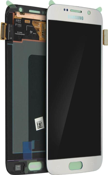 Actual product image Samsung SVC LCD Assembly Gold (Display, Galaxy S6)