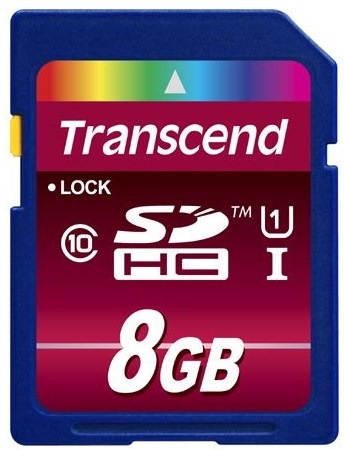 Produktbild Transcend Sdhc Ultimate 600x (8 GB, SDHC, U1, UHS-I)