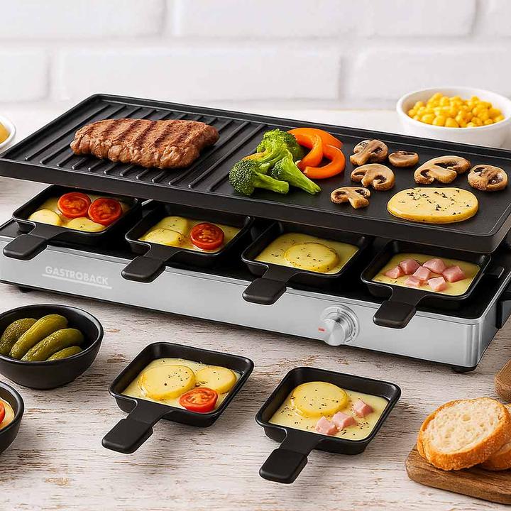 Actual product image Gastroback 42563 Raclette Grill & Pancake Station