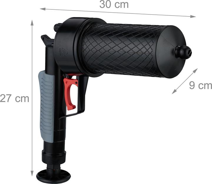 Produktbild Relaxdays Pressluft-Rohrreiniger (1 Stk.)