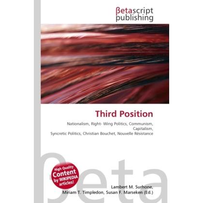 Third Position, Fachbücher