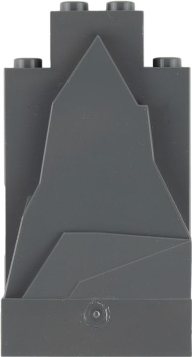 Immagine prodotto LEGO Pannello Rock Grigio Scuro 2x4x6 Mountain - Rock 47847 - 20x (47847, Accessori LEGO)
