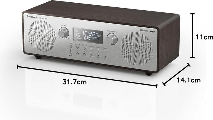 Immagine prodotto Panasonic RF-D100BT (DAB, FM, Bluetooth)