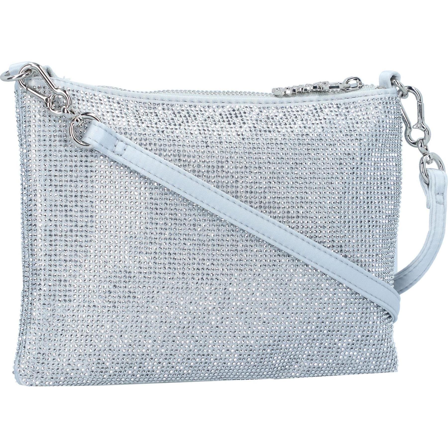 Thumbnail - Juicy Couture, Handtasche, Mia Clutch Tasche 24 cm, Silber