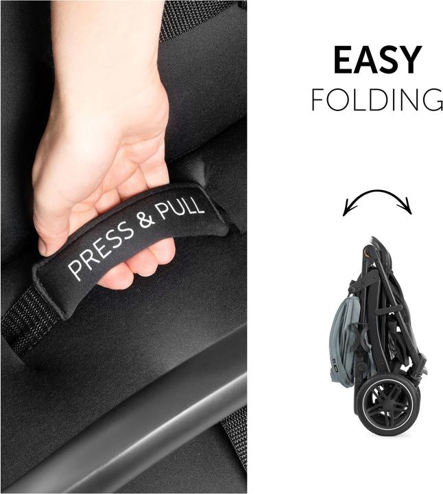 Produktbild Hauck Pushchair Seat Liner Light Grey