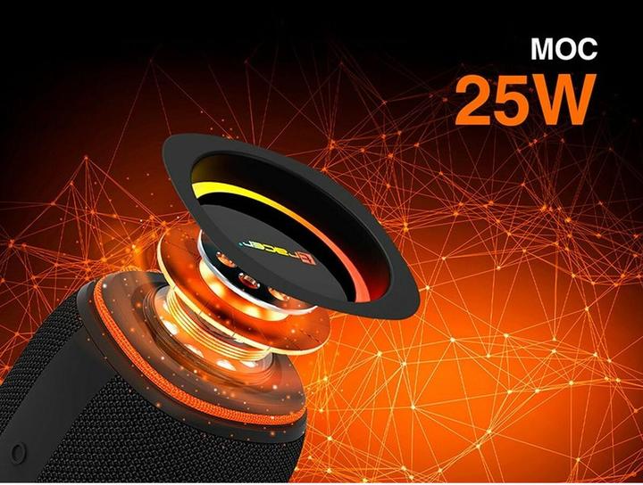 Actual product image Tracer XtremeBeat Ultra TWS Portable Bluetooth Speaker Black 25 W (8 h, USB power delivery)