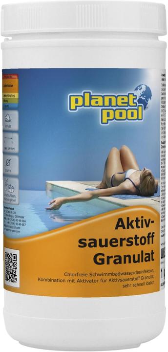 Planet Pool Granuli di ossigeno attivo (1000 g, 1000 ml)