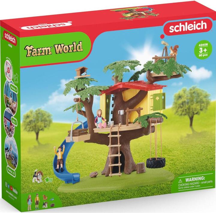 Actual product image Schleich Adventure tree house