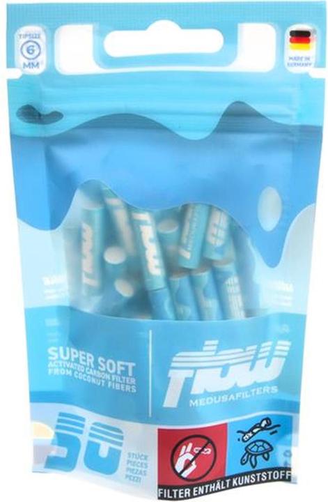 Medusafilters Flow by Supersoft Blue 6mm 50pcs