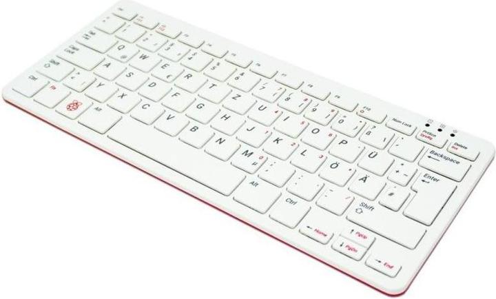 Productafbeelding Raspberry Pi Officieel WIT toetsenbord voor QWERTZ (DE) (DE, Bedraad)