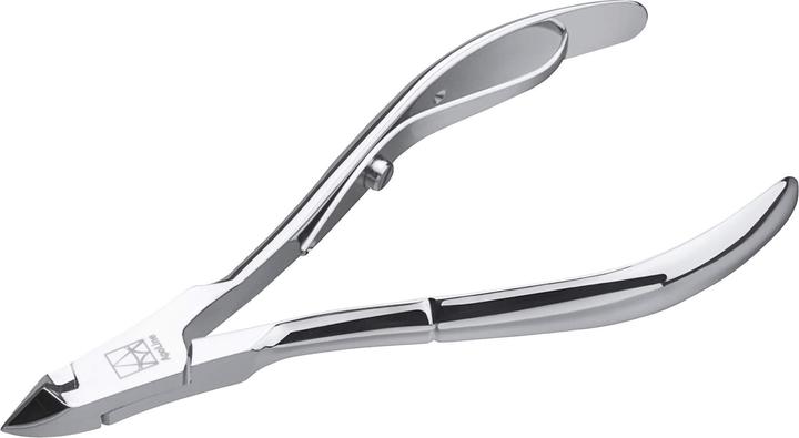 Wepa apoline Hautzange aufgelegt 10cm verchromt, 1 St