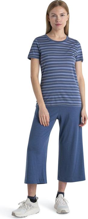 Actual product image Icebreaker Women Merino Wave SS Tee Stripe (M)